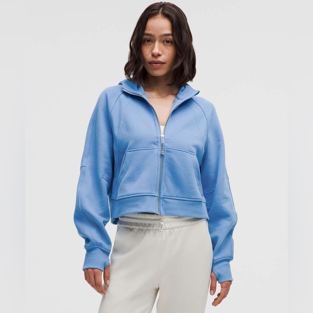 🆕Lululemon Oversized Scuba Full Zip Hoodie in Pool Party